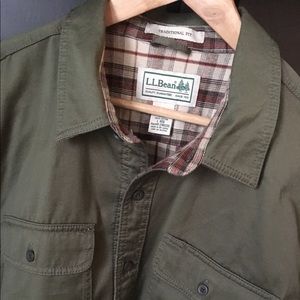 L.L.Bean Flannel-Lined Shirt Jacket
